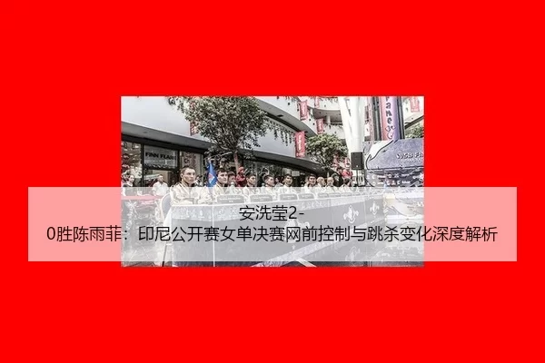 安洗莹2-0胜陈雨菲：印尼公开赛女单决赛网前控制与跳杀变化深度解析